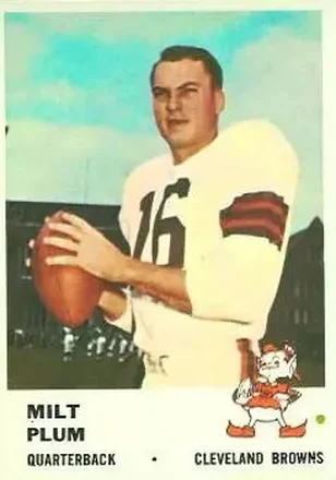 1961 Fleer #10 Milt Plum