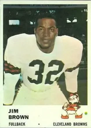 1961 Fleer #11 Jimmy Brown