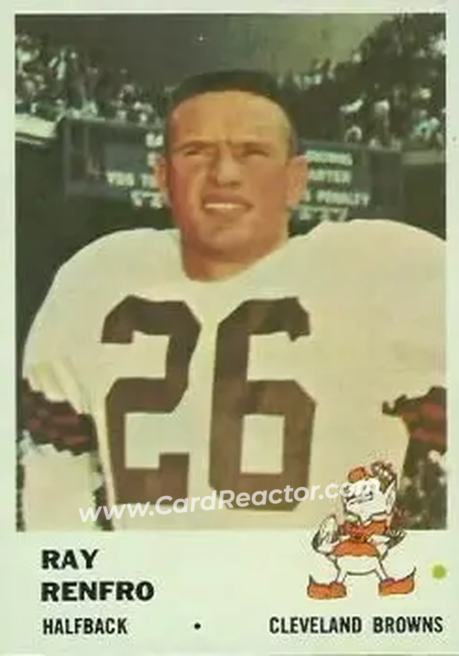 Front of Ray Renfro