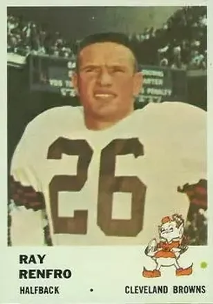 1961 Fleer #13 Ray Renfro