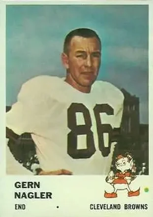 1961 Fleer #14 Gern Nagler