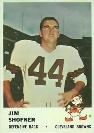 1961 Fleer #15 Jim Shofner