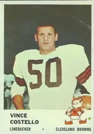 1961 Fleer #16 Vince Costello