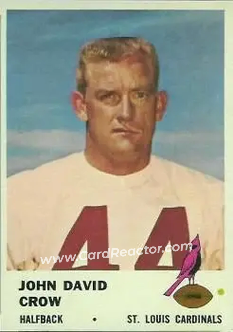 Front of John David Crow