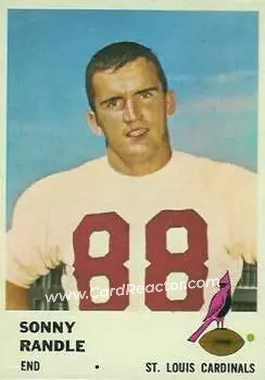 Front of Sonny Randle
