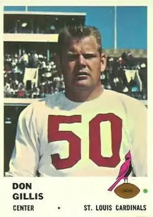 1961 Fleer #25 Don Gillis