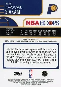 Back of Pascal Siakam