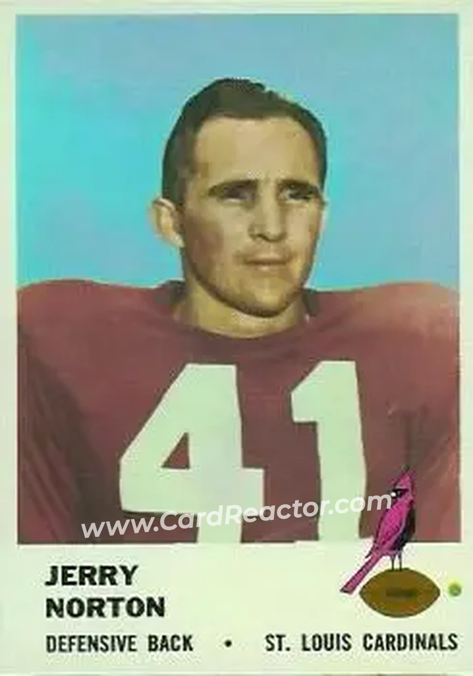 Front of Jerry Norton