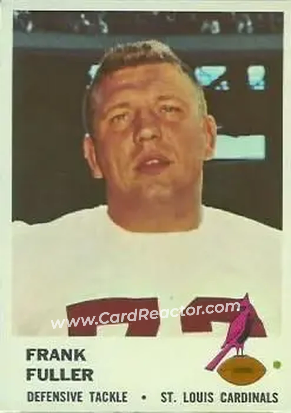 Front of Frank Fuller