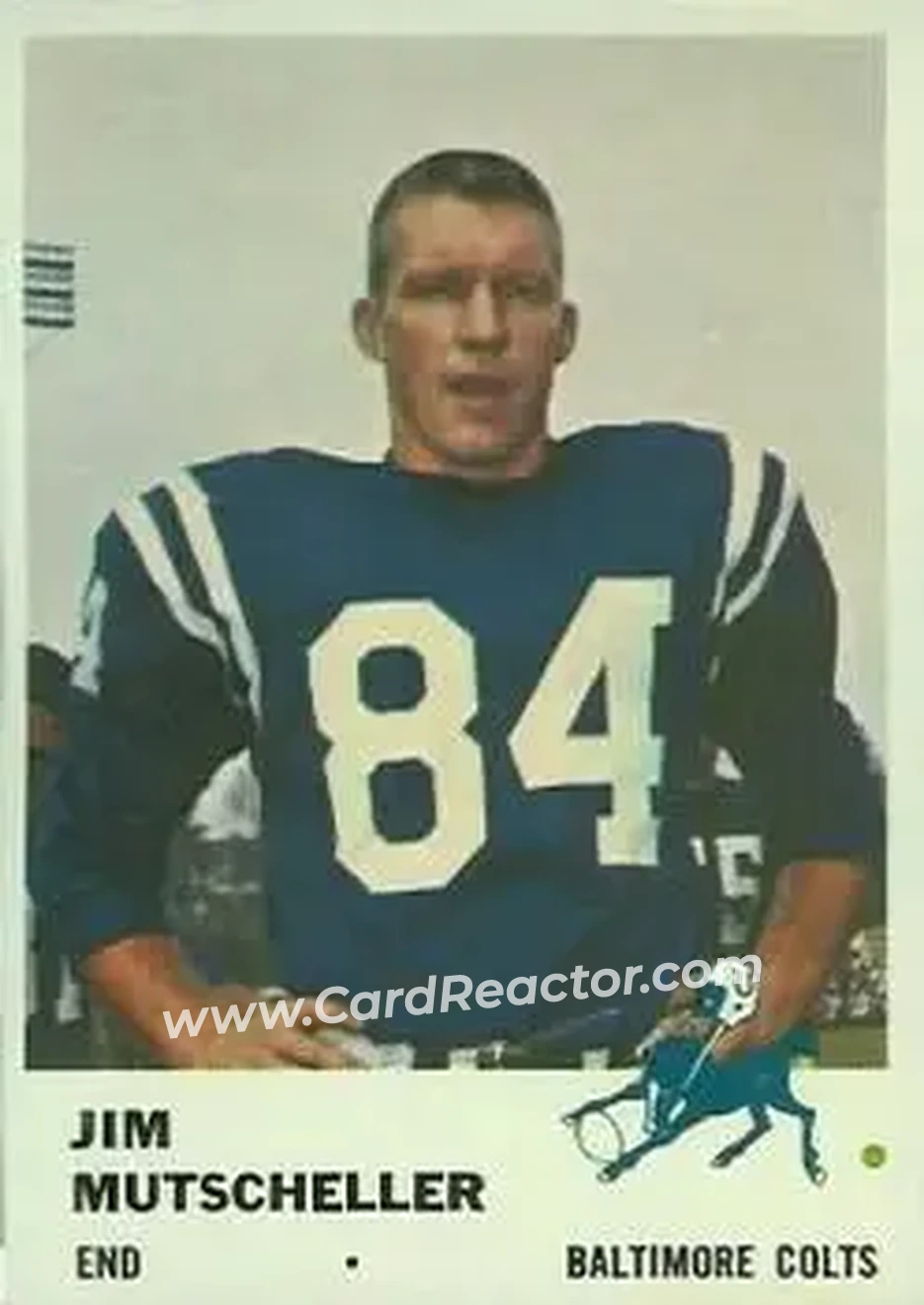 Front of Jim Mutscheller