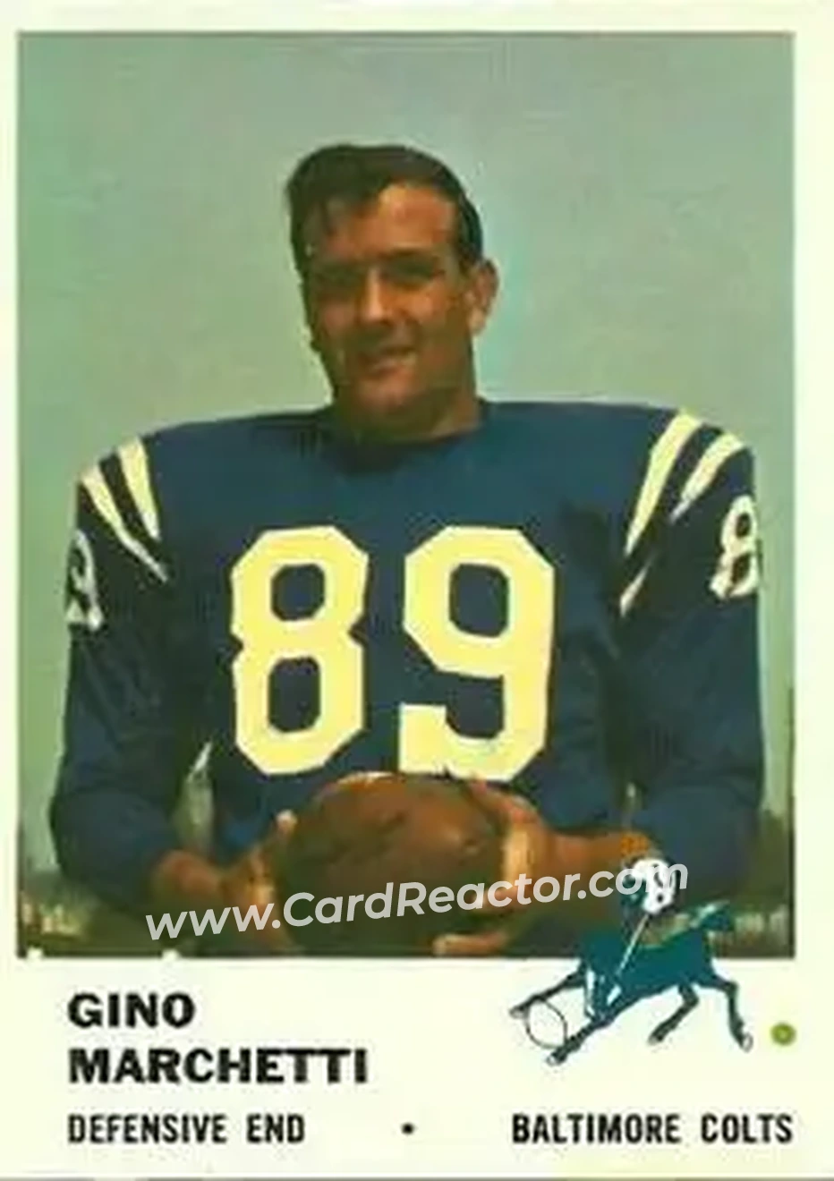 Front of Gino Marchetti