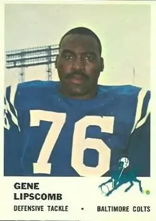 1961 Fleer #38 Gene Lipscomb