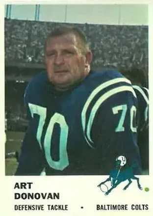 1961 Fleer #39 Art Donovan