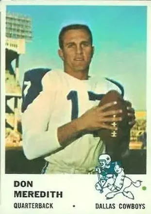 1961 Fleer #41 Don Meredith
