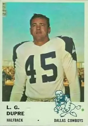 1961 Fleer #43 L.G. Dupre
