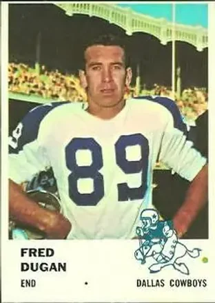 1961 Fleer #44 Fred Dugan