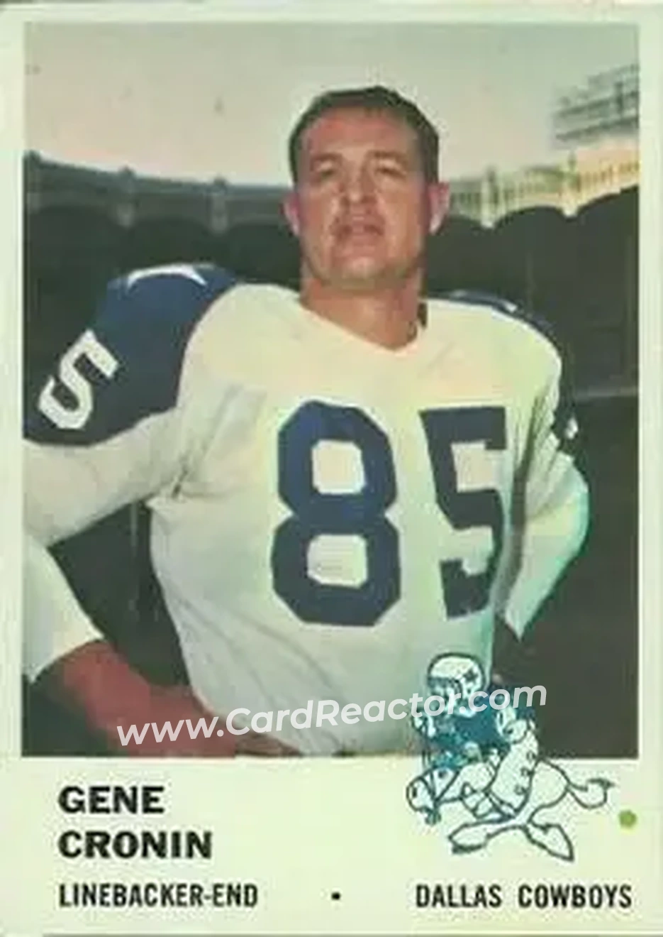 Front of Gene Cronin