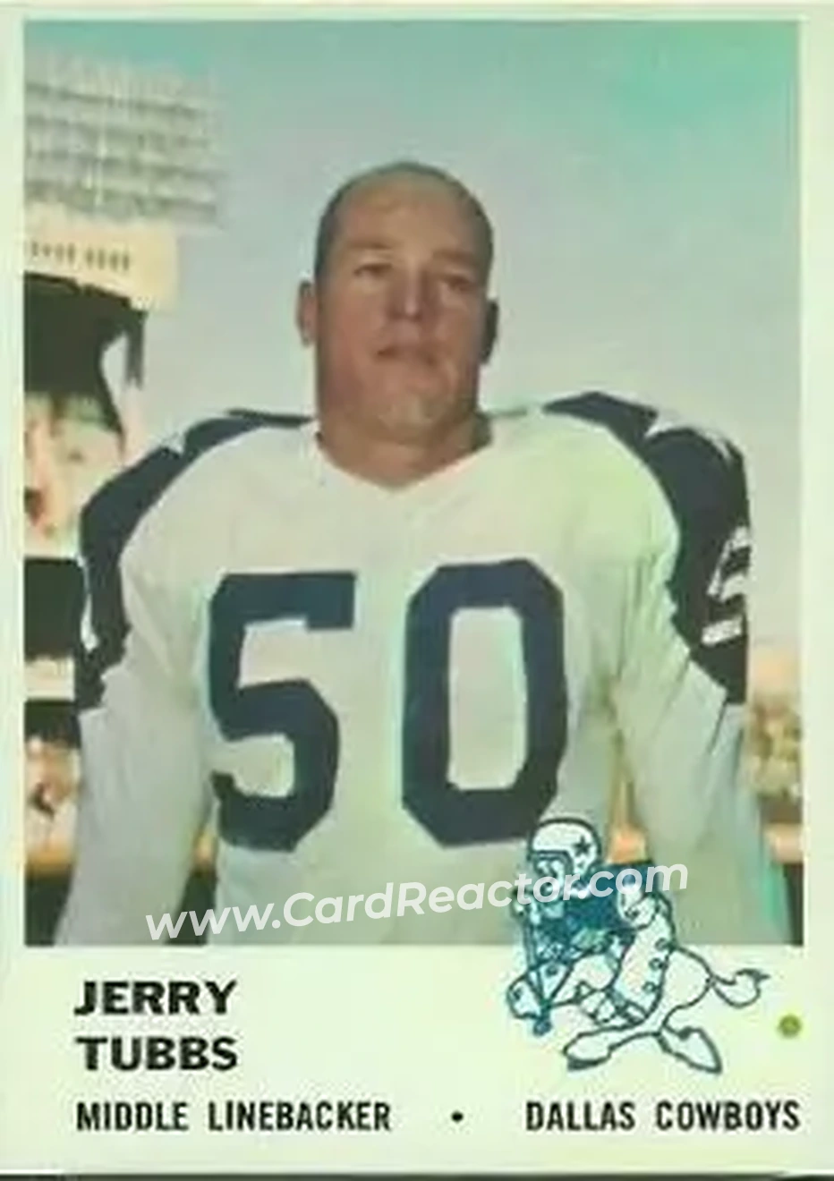 Front of Jerry Tubbs