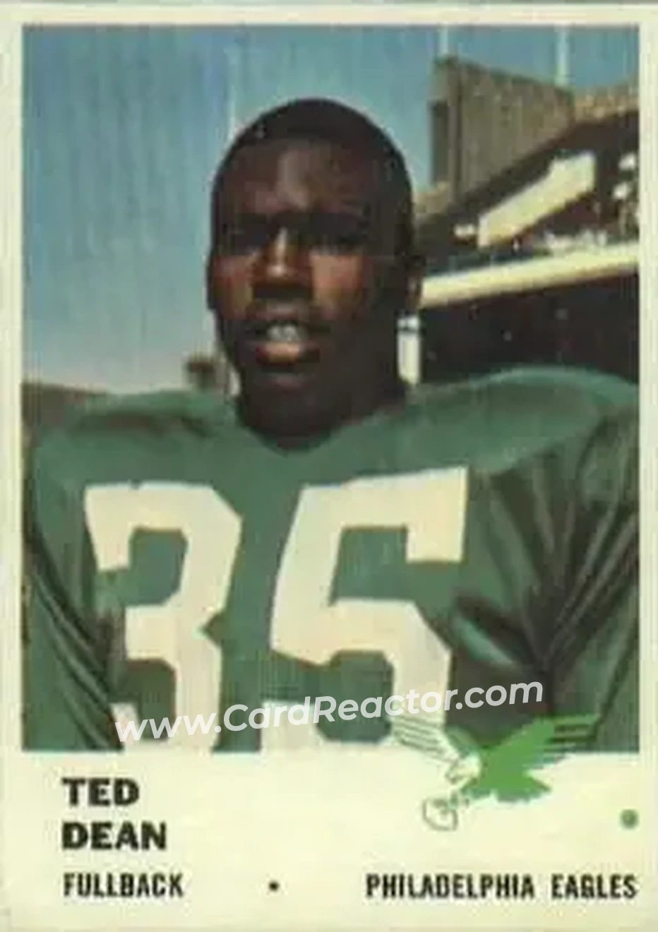 Front of Ted Dean