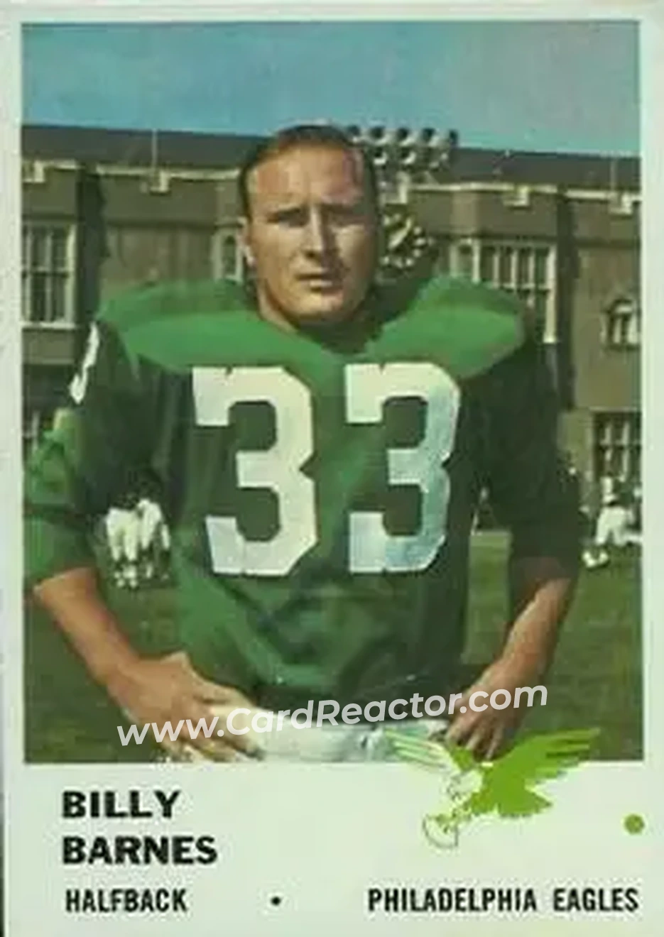 Front of Bill Barnes