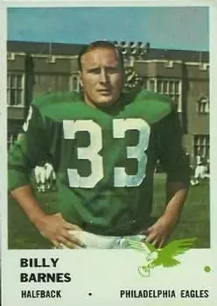 1961 Fleer #52 Bill Barnes