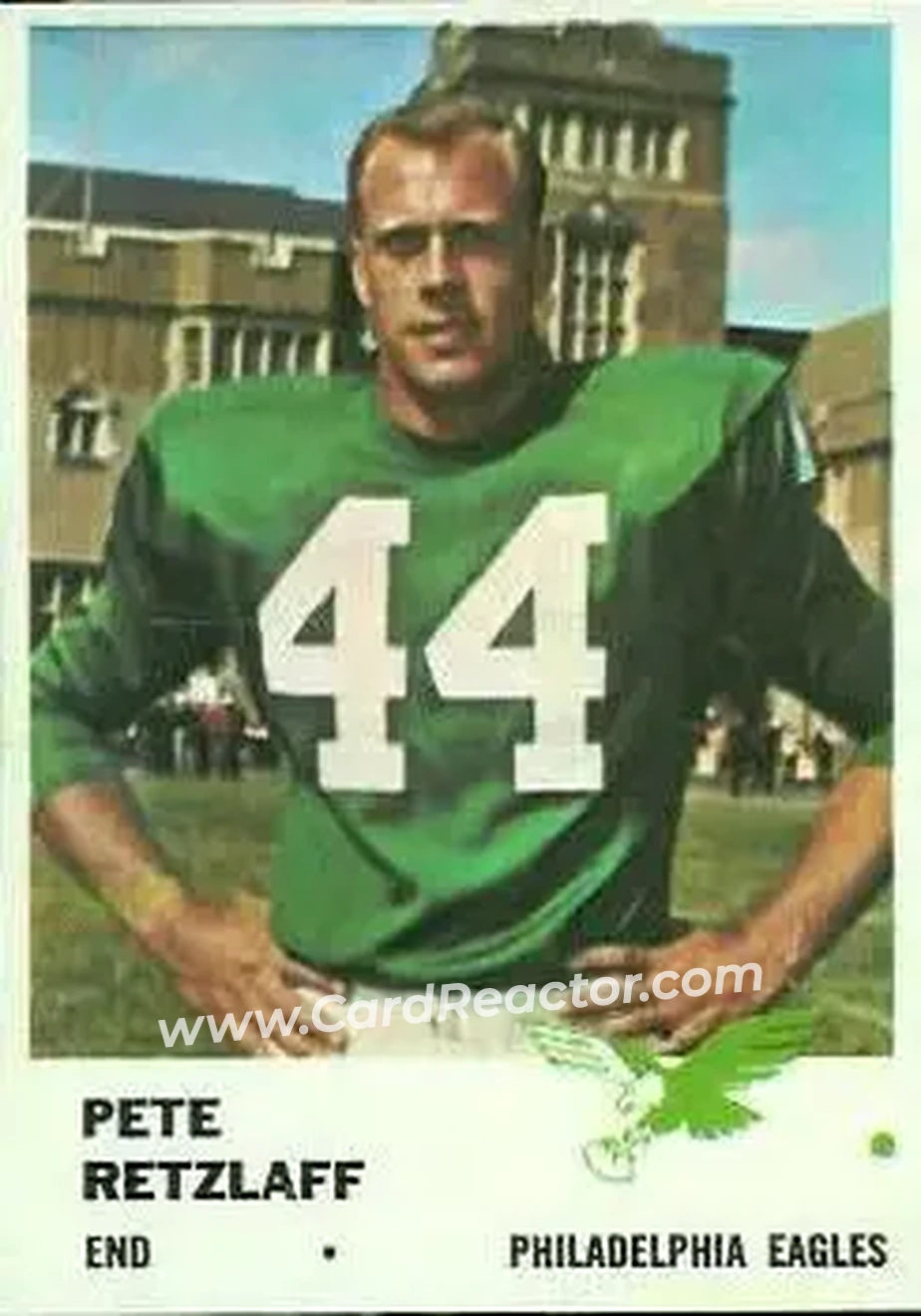 Front of Pete Retzlaff