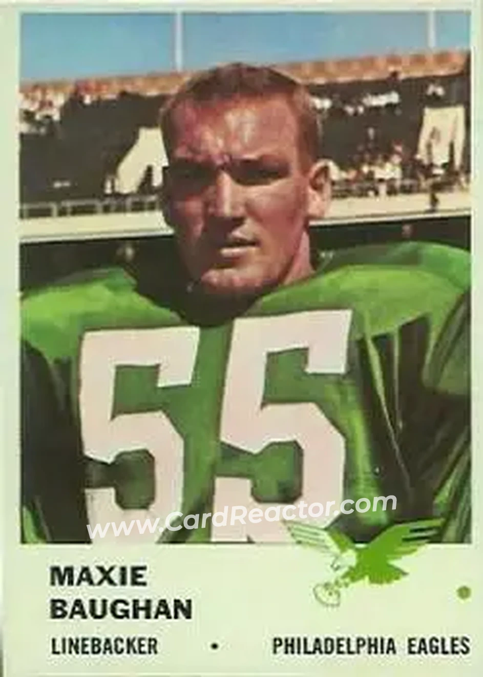 Front of Maxie Baughan