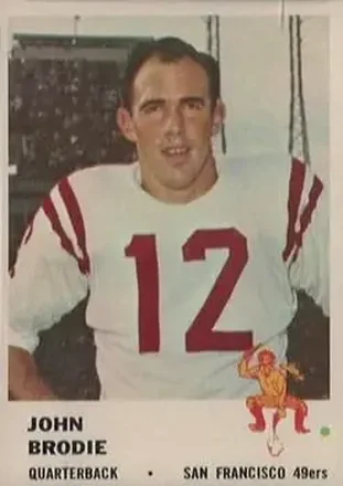 1961 Fleer #59 John Brodie