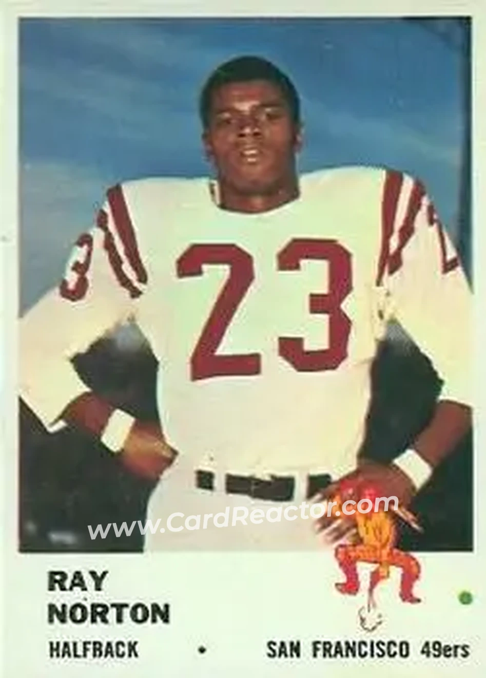 Front of Ray Norton