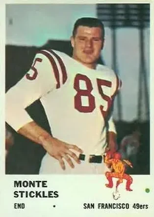 1961 Fleer #62 Monty Stickles