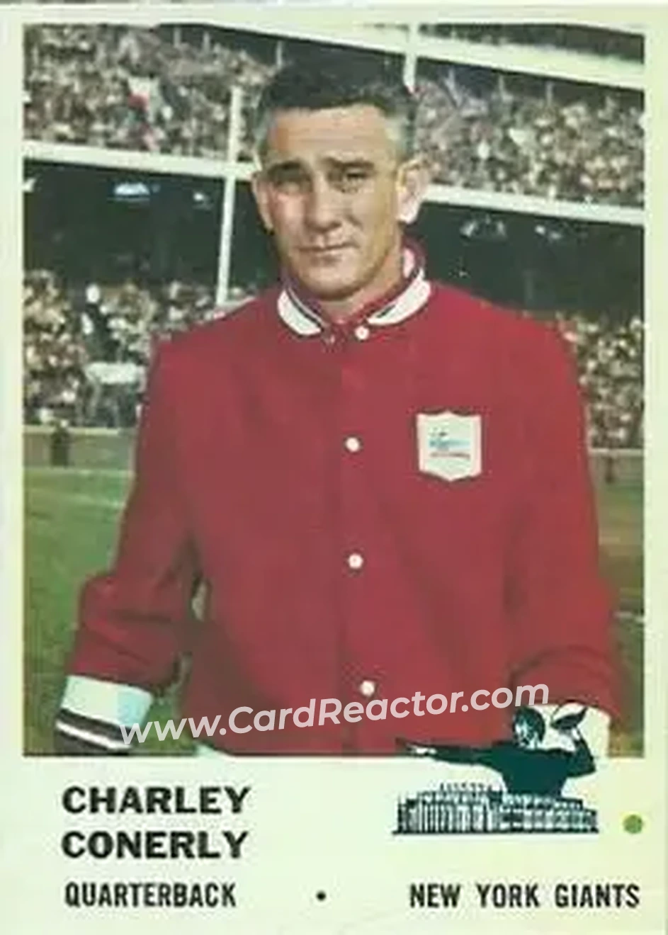 Front of Charley Conerly