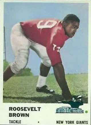 1961 Fleer #71 Roosevelt Brown