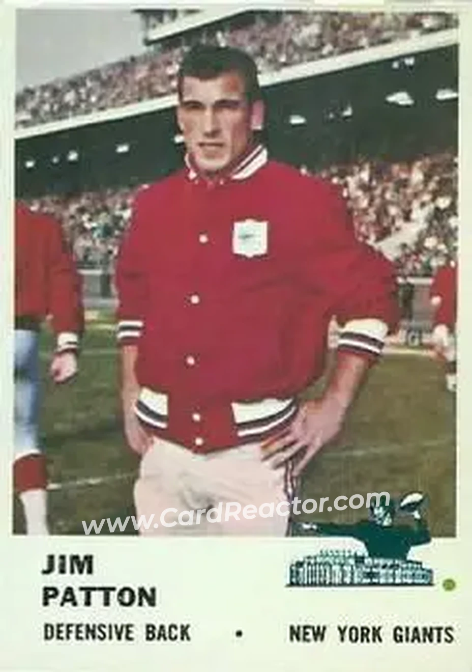 Front of Jim Patton