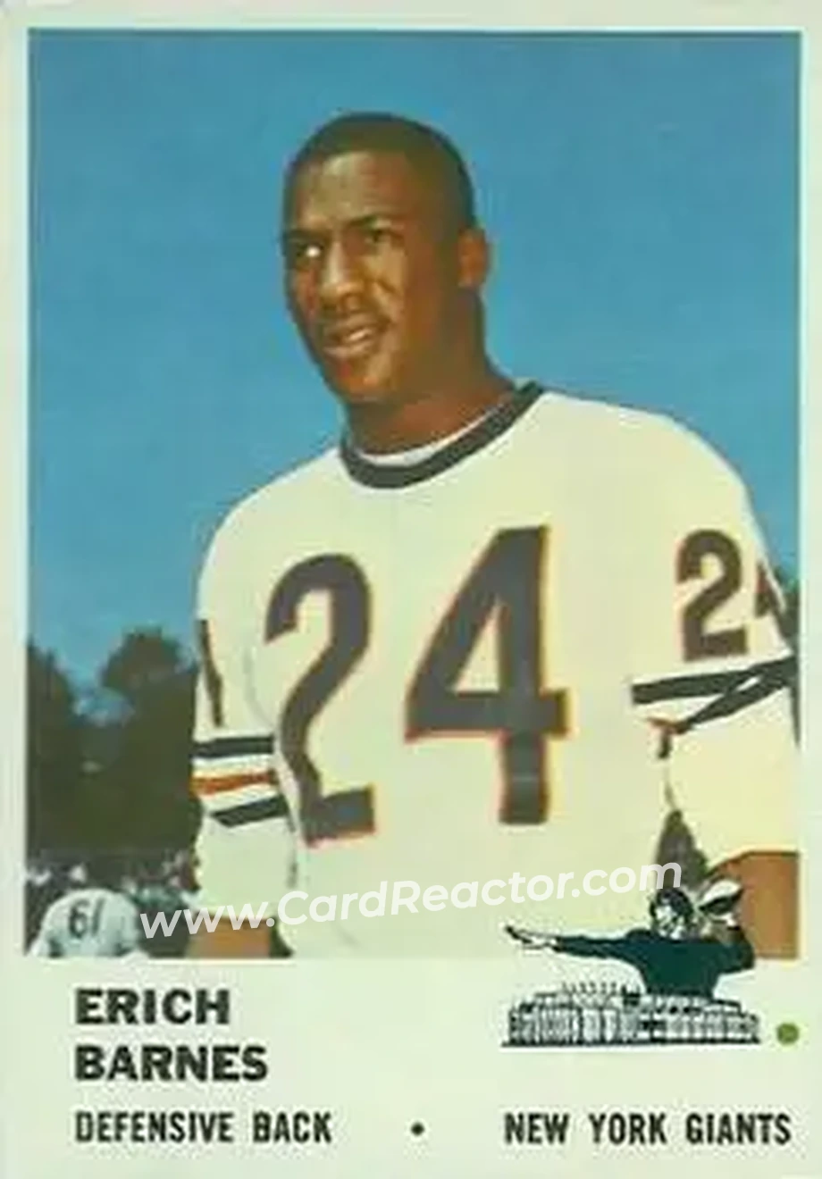 Front of Erich Barnes
