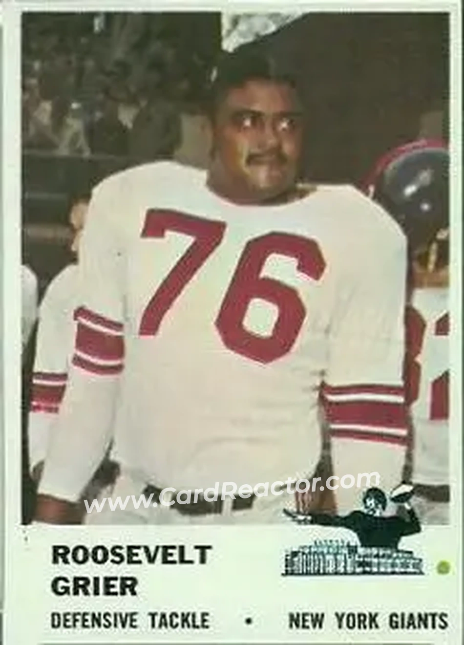 Front of Roosevelt Grier