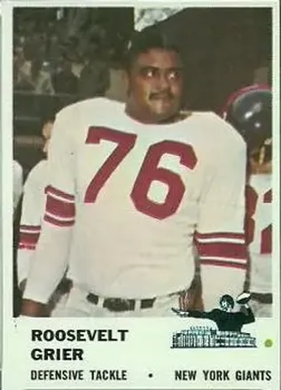 1961 Fleer #77 Roosevelt Grier