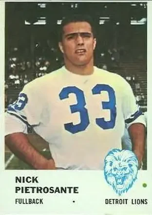 1961 Fleer #80 Nick Pietrosante