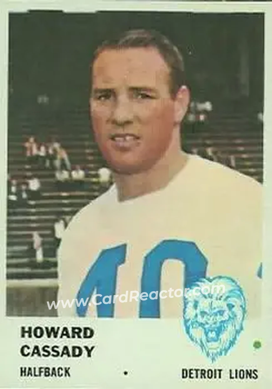 Front of Howard Cassady