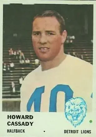 1961 Fleer #81 Howard Cassady