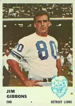 1961 Fleer #82 Jim Gibbons