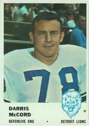 1961 Fleer #87 Darris McCord