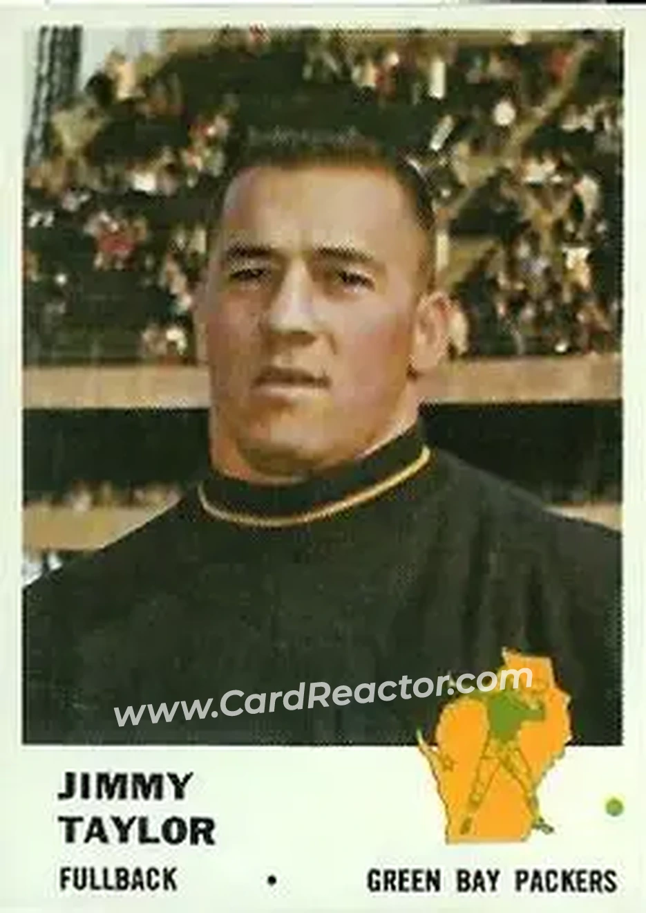 Front of Jim Taylor
