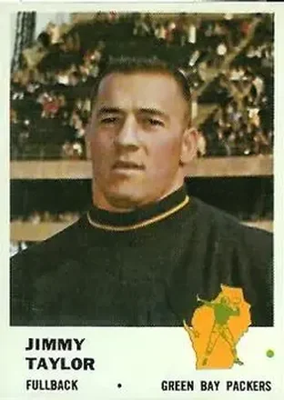 1961 Fleer #89 Jim Taylor