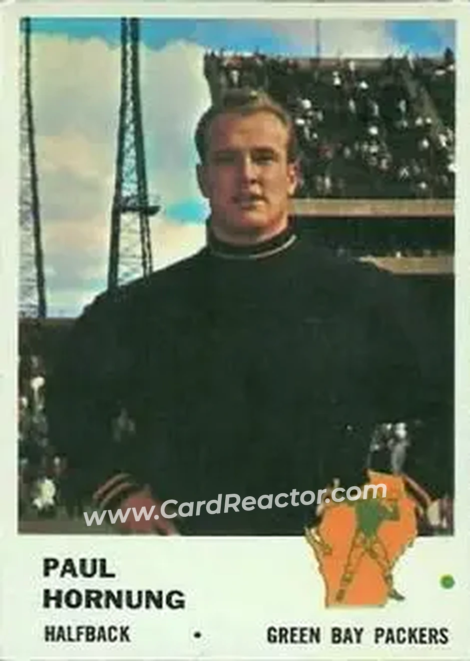 Front of Paul Hornung