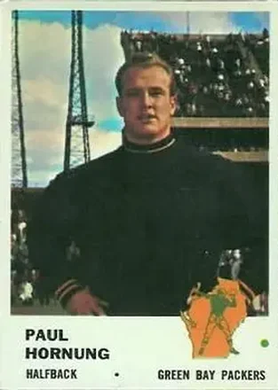 1961 Fleer #90 Paul Hornung