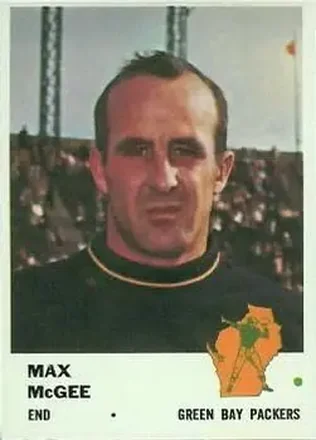 1961 Fleer #93 Max McGee