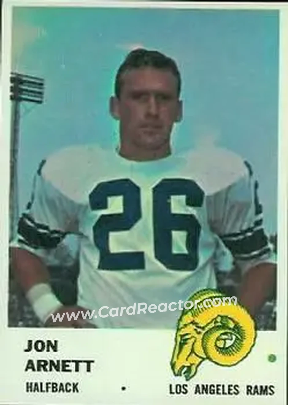 Front of Jon Arnett