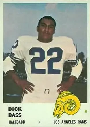 1961 Fleer #101 Dick Bass