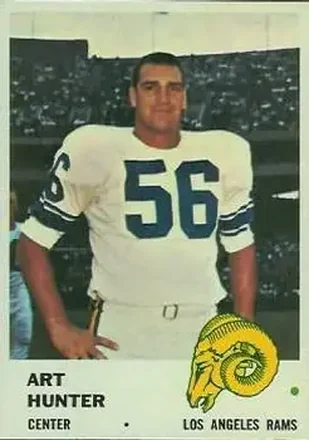 1961 Fleer #104 Art Hunter
