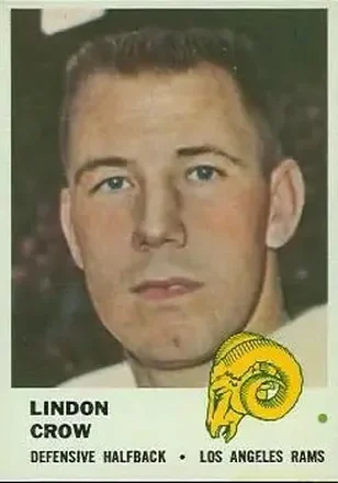 1961 Fleer #105 Lindon Crow